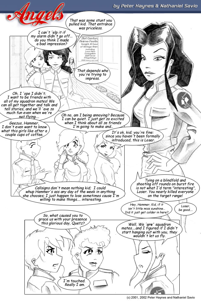 Angels 2200 Comic Page