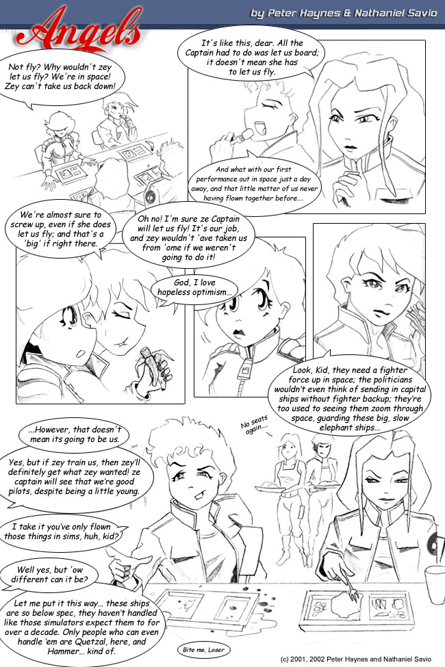 Angels 2200 Comic Page