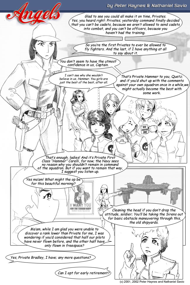 Angels 2200 Comic Page