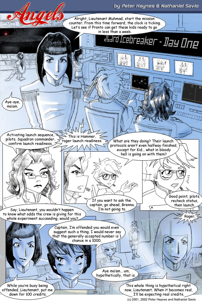 Angels 2200 Comic Page