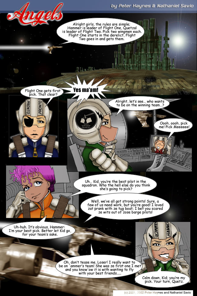 Angels 2200 Comic Page
