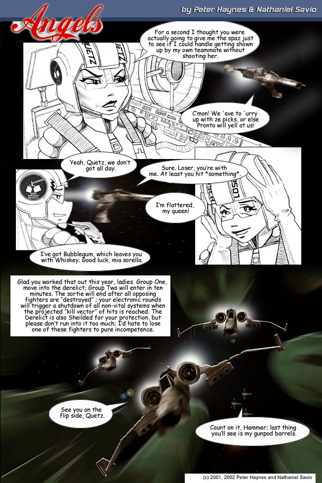 Angels 2200 Comic Page