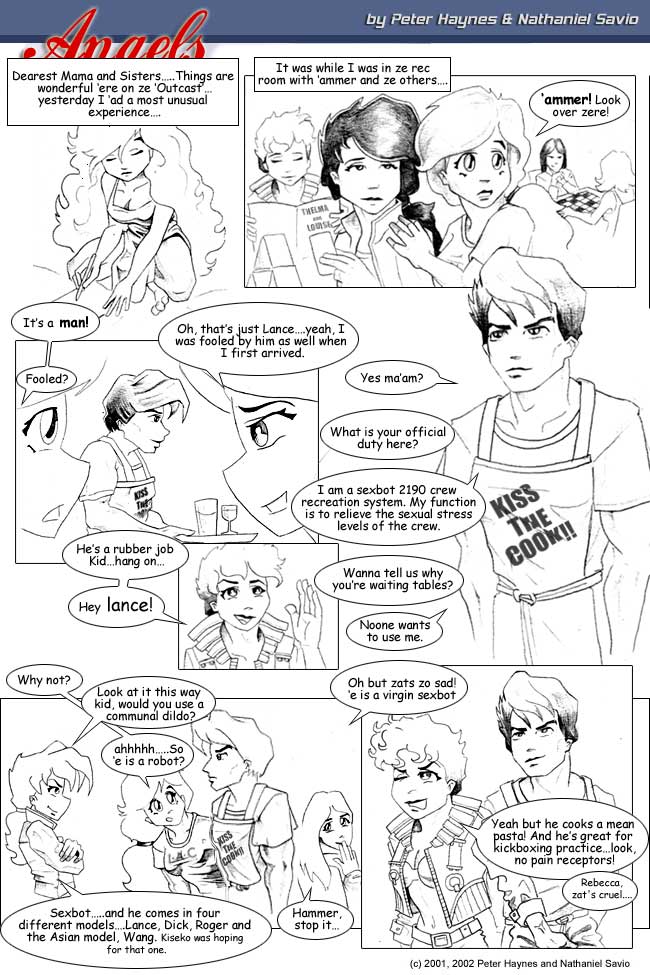 Angels 2200 Comic Page
