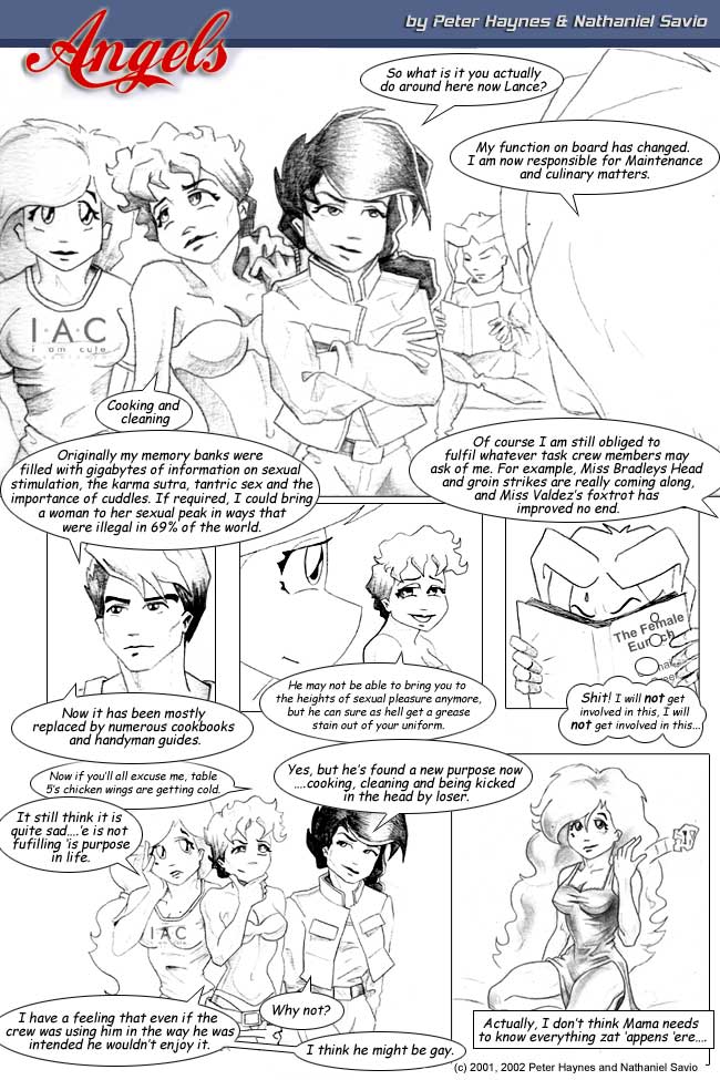 Angels 2200 Comic Page