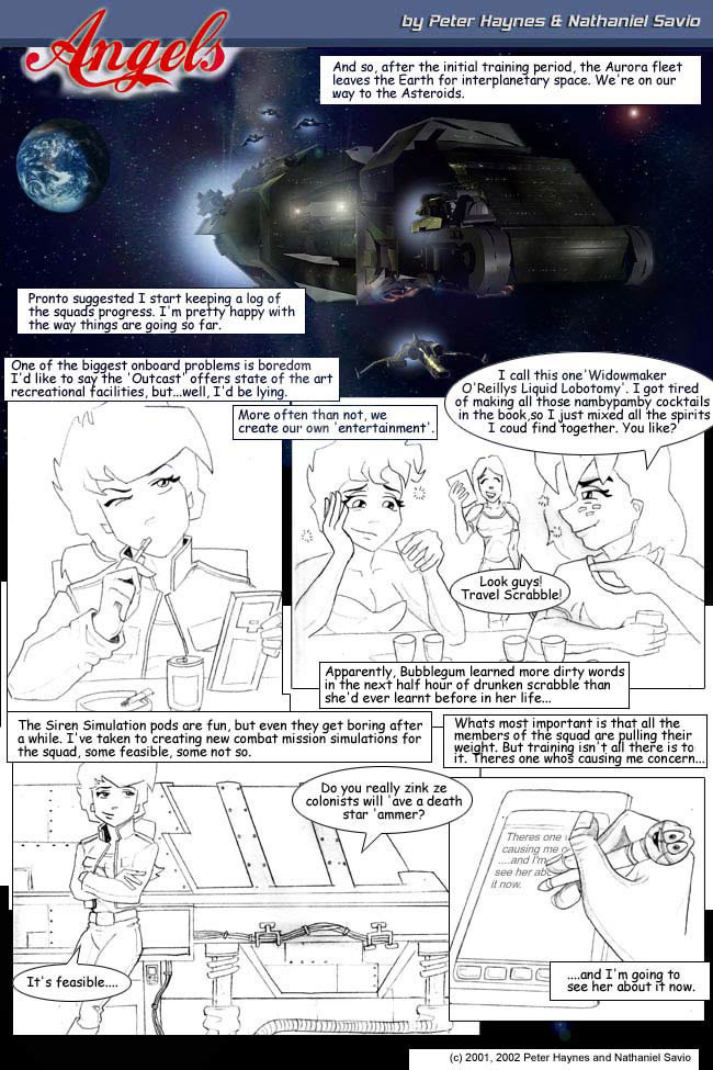 Angels 2200 Comic Page