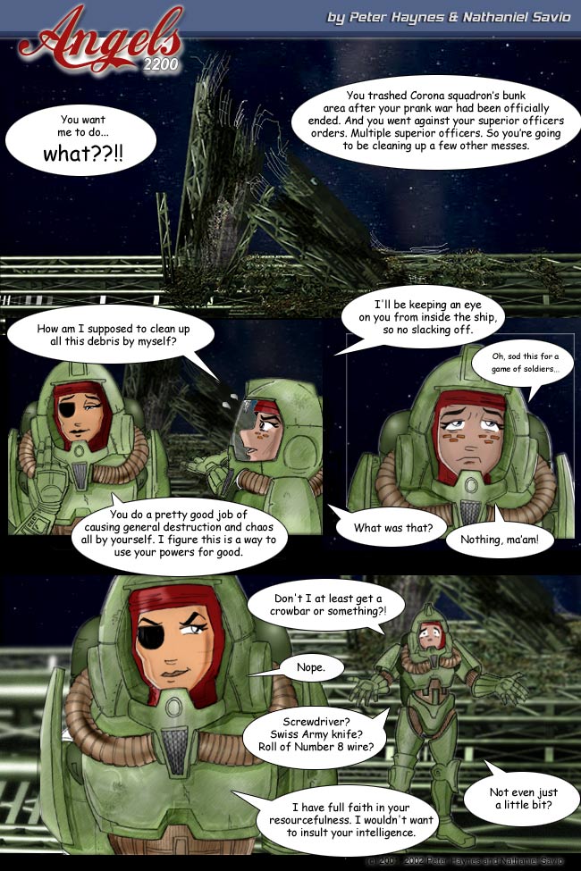 Angels 2200 Comic Page