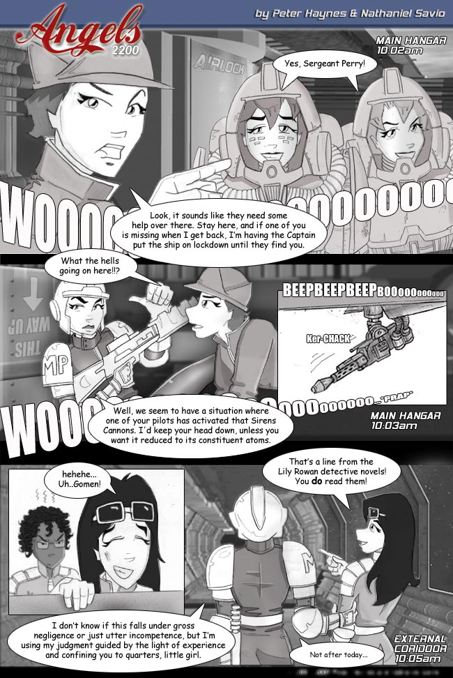 Angels 2200 Comic Page