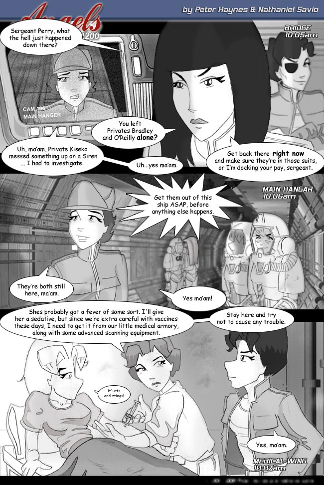 Angels 2200 Comic Page