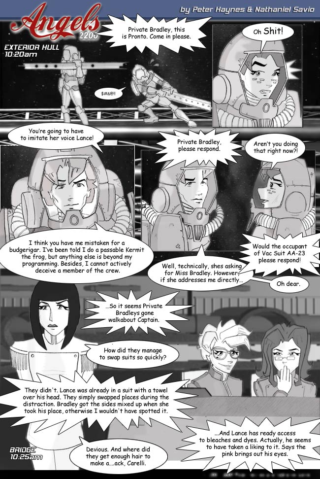 Angels 2200 Comic Page