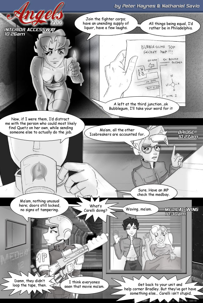 Angels 2200 Comic Page