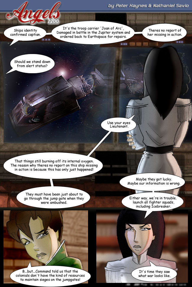 Angels 2200 Comic Page