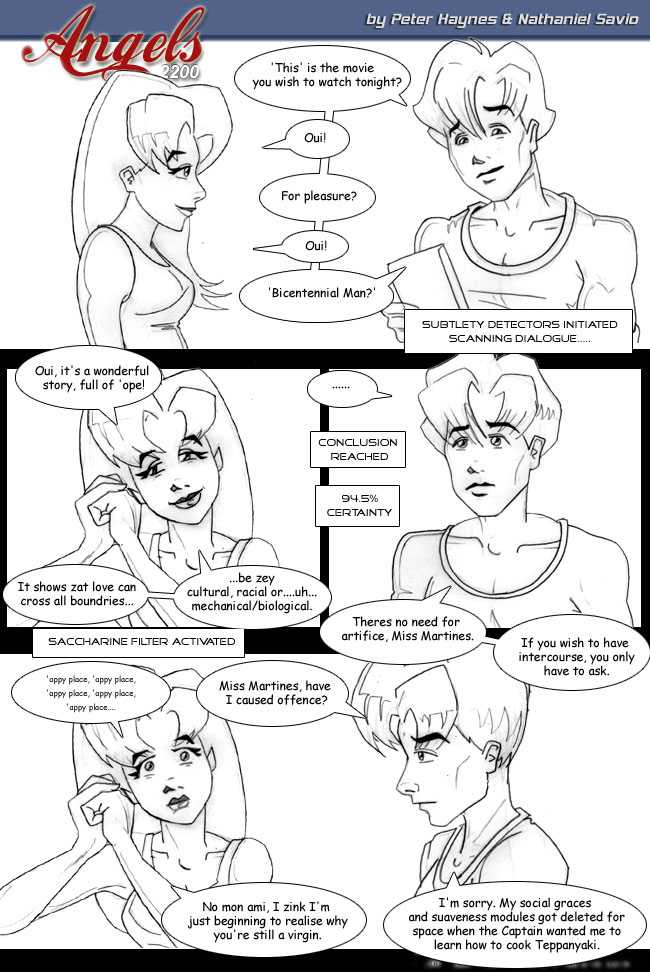 Angels 2200 Comic Page