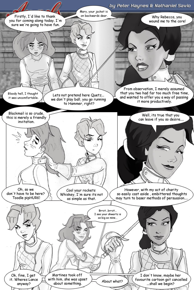 Angels 2200 Comic Page