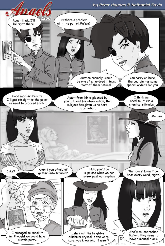 Angels 2200 Comic Page