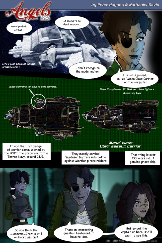 Angels 2200 Comic Page