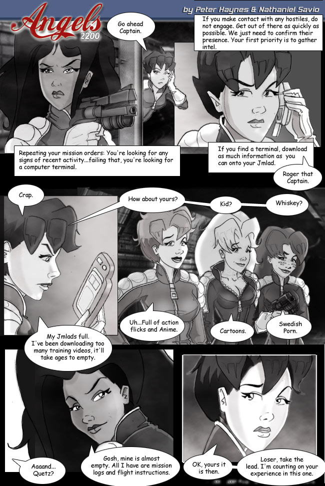Angels 2200 Comic Page