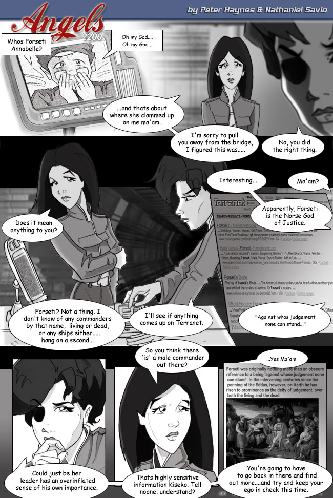 Angels 2200 Comic Page