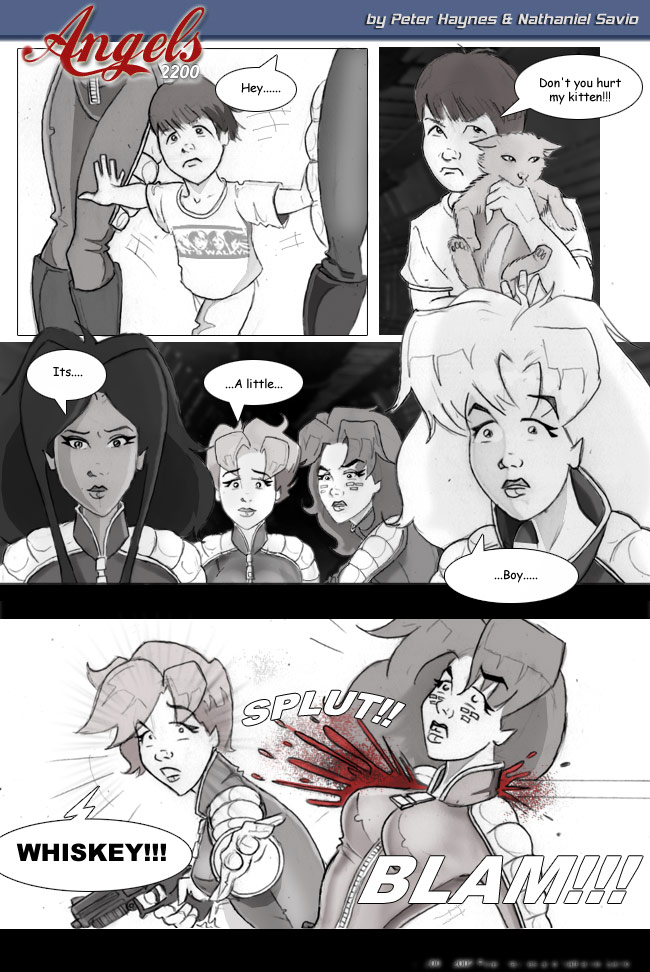 Angels 2200 Comic Page