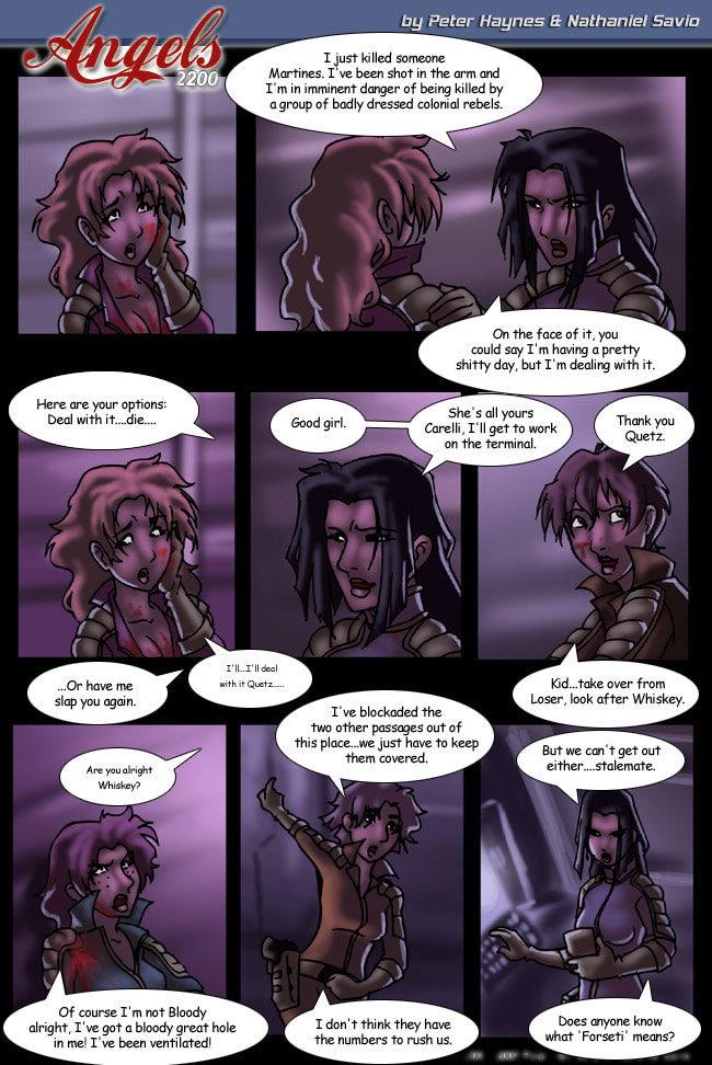 Angels 2200 Comic Page