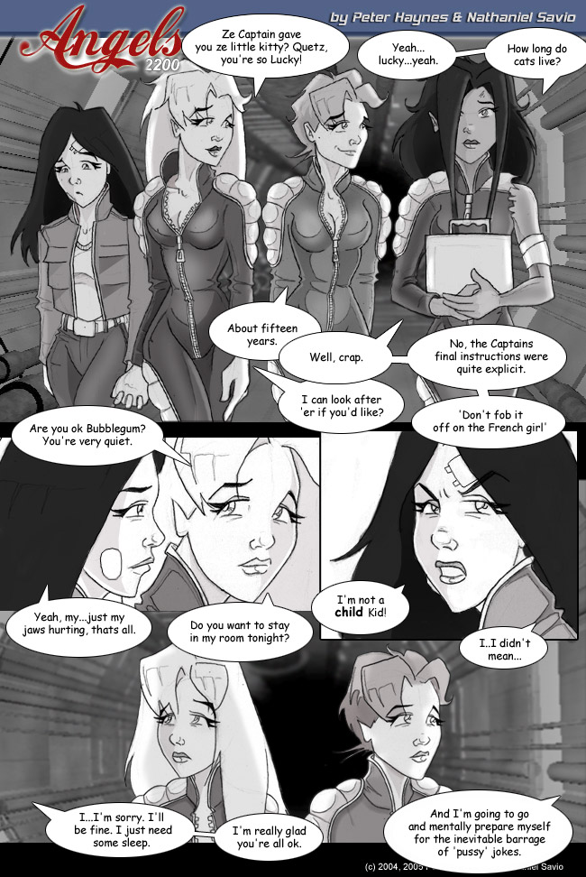 Angels 2200 Comic Page