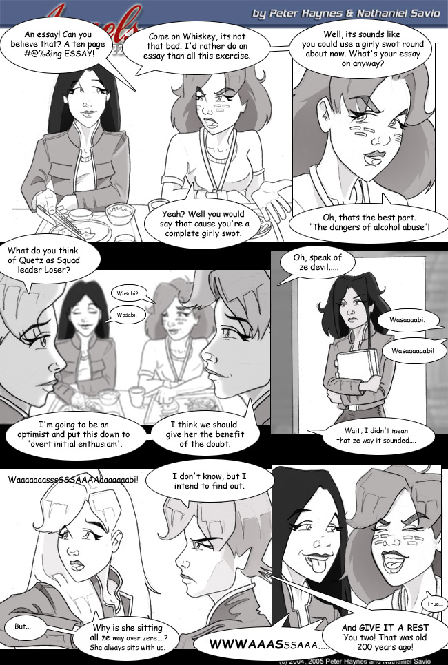 Angels 2200 Comic Page