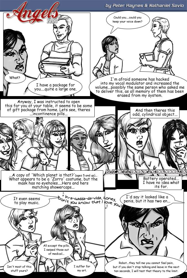 Angels 2200 Comic Page