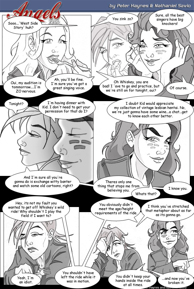 Angels 2200 Comic Page