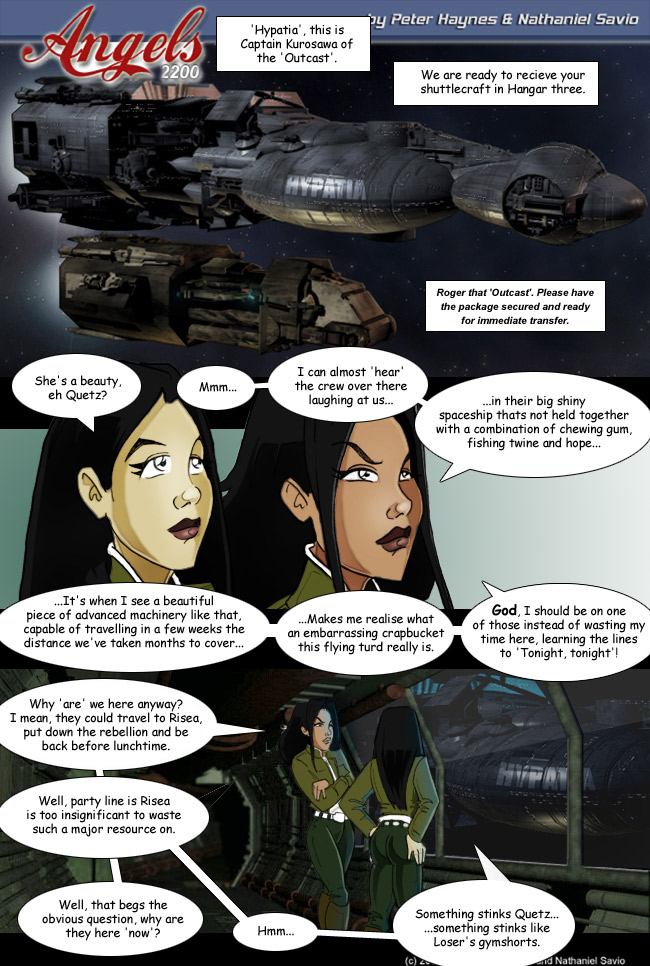 Angels 2200 Comic Page