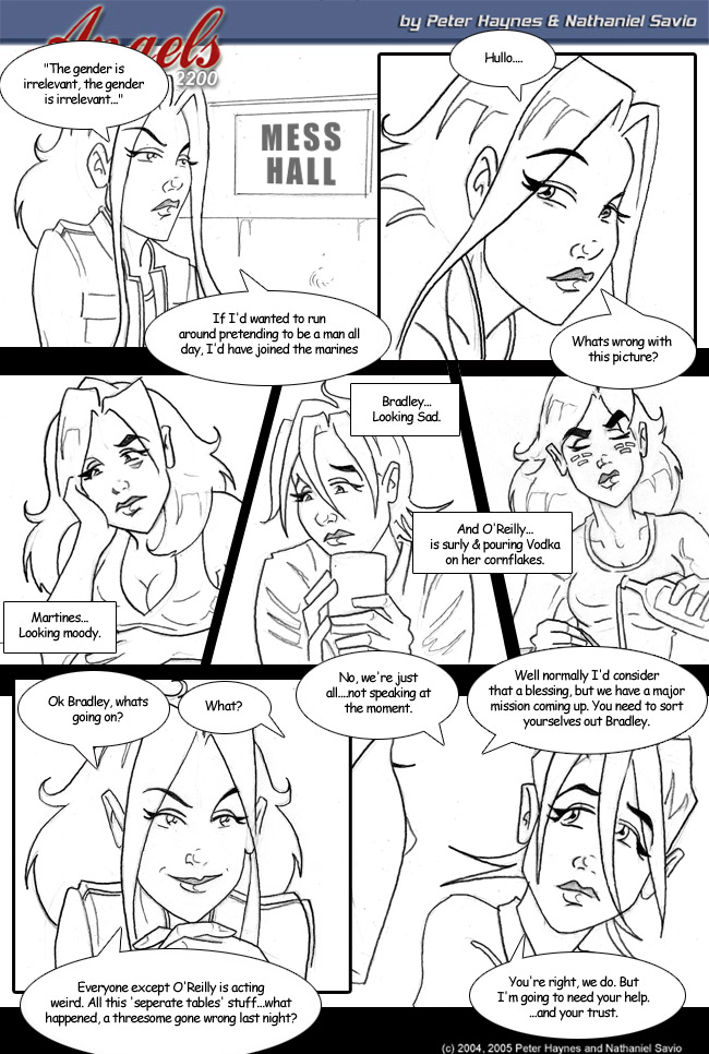 Angels 2200 Comic Page