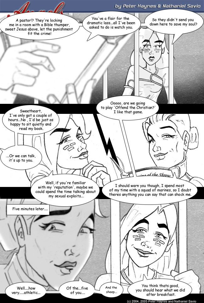Angels 2200 Comic Page