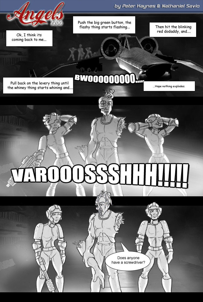 Angels 2200 Comic Page