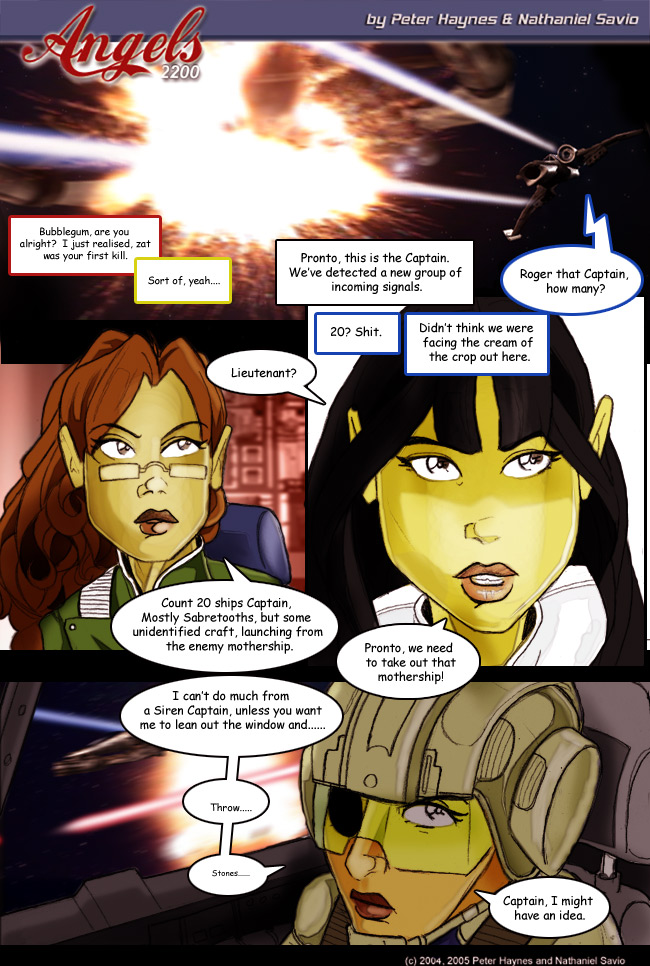 Angels 2200 Comic Page