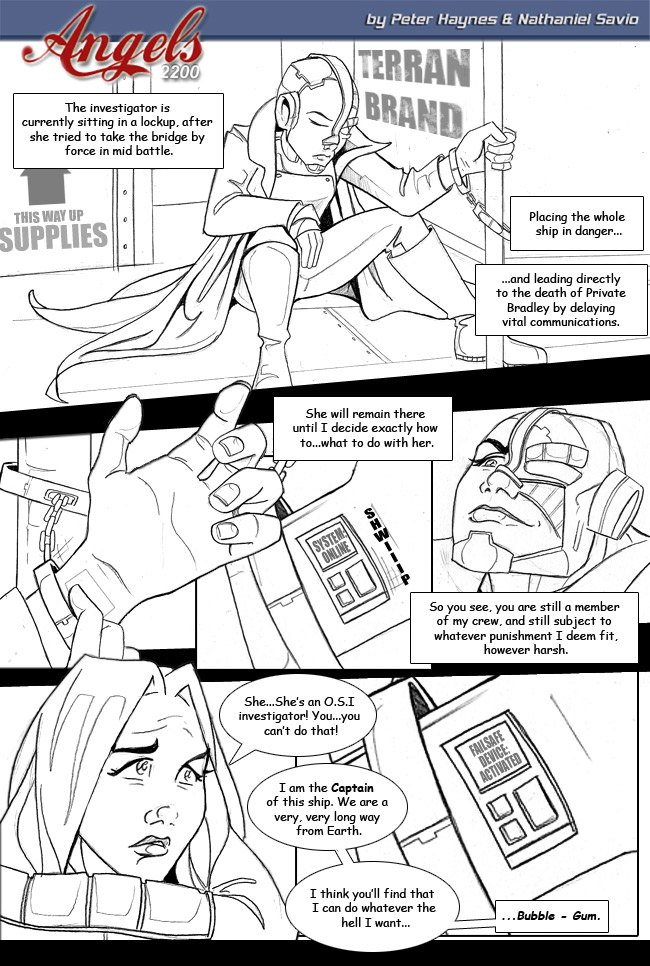 Angels 2200 Comic Page