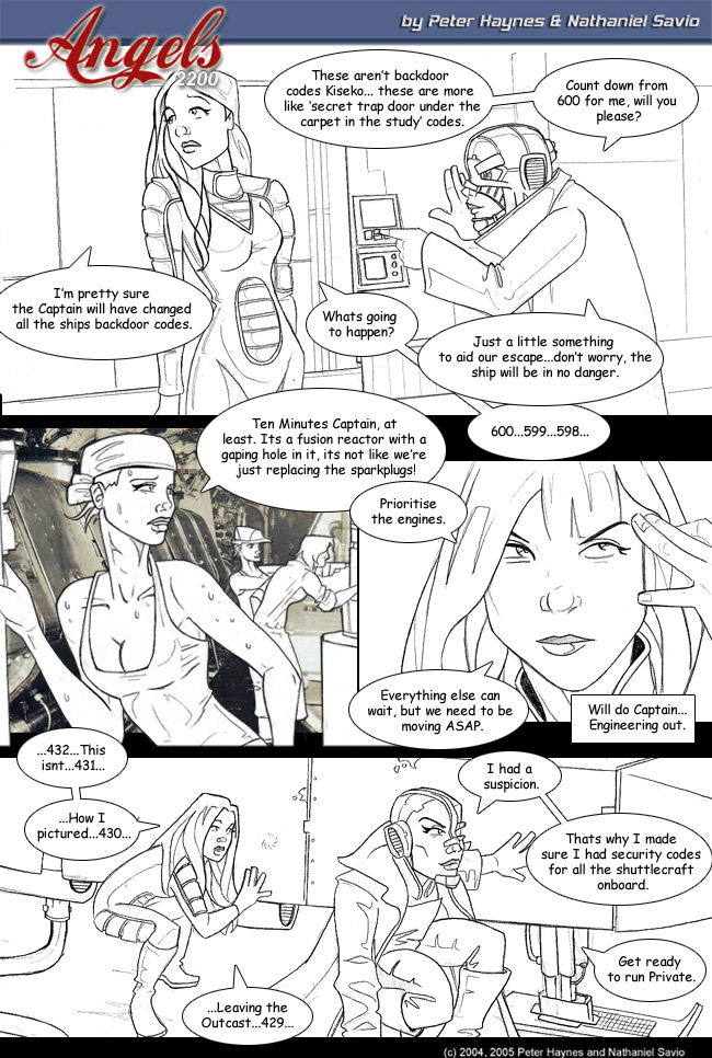 Angels 2200 Comic Page