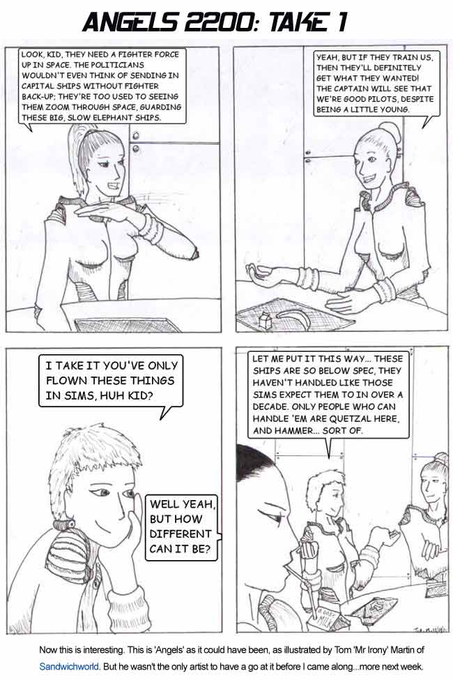 Angels 2200 Comic Page
