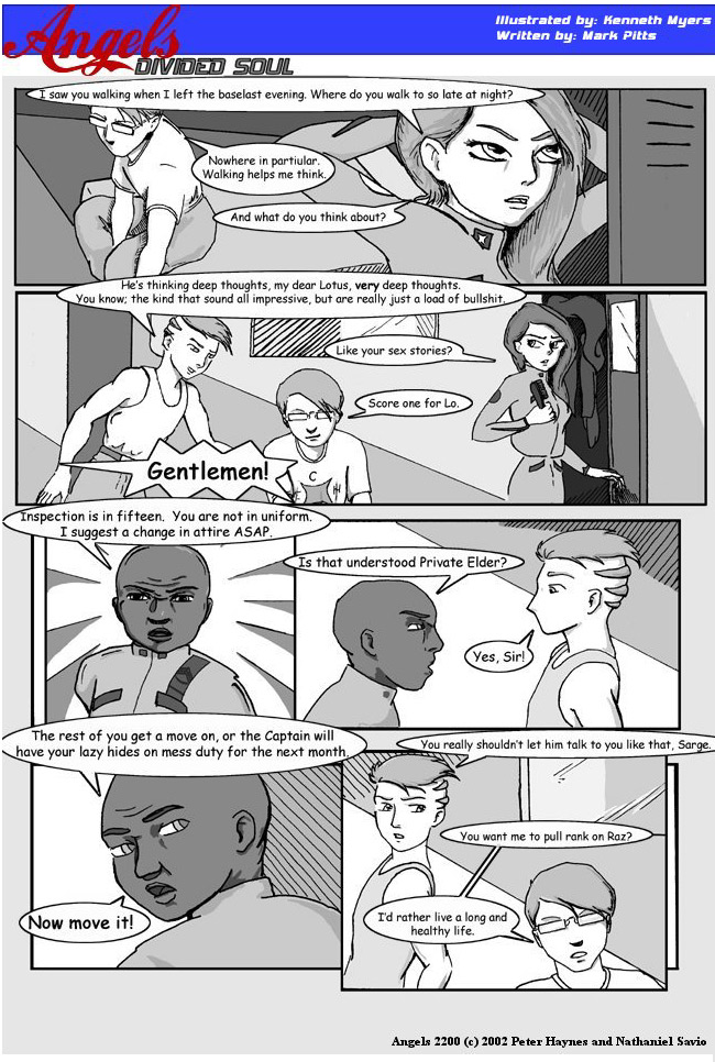 Angels 2200 Comic Page