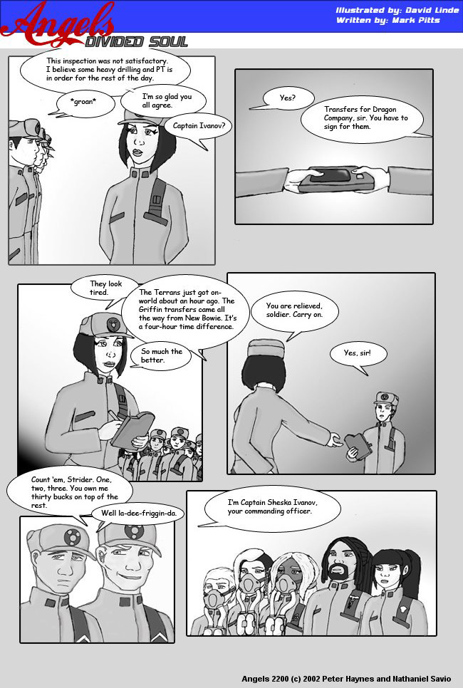 Angels 2200 Comic Page