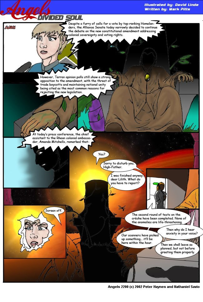 Angels 2200 Comic Page