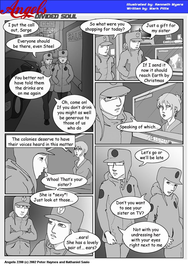 Angels 2200 Comic Page
