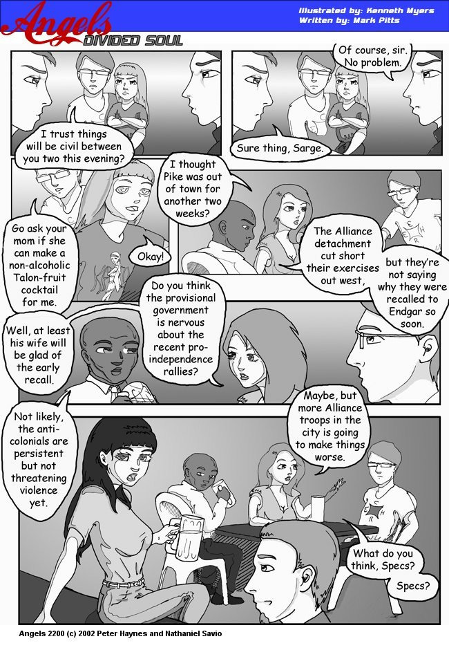 Angels 2200 Comic Page