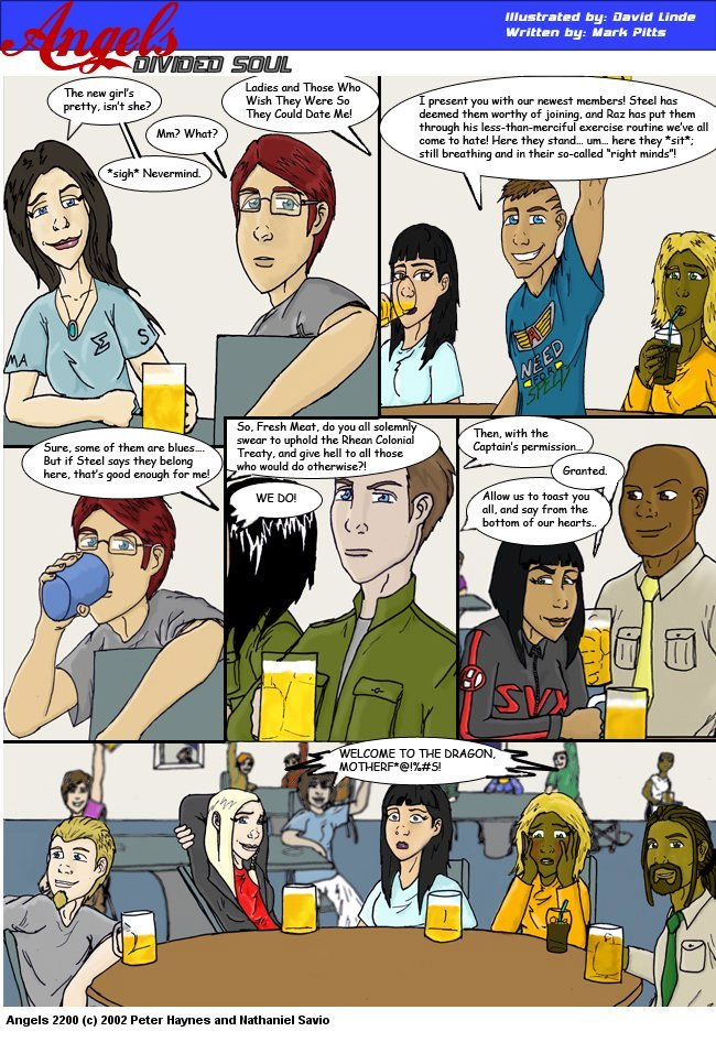 Angels 2200 Comic Page