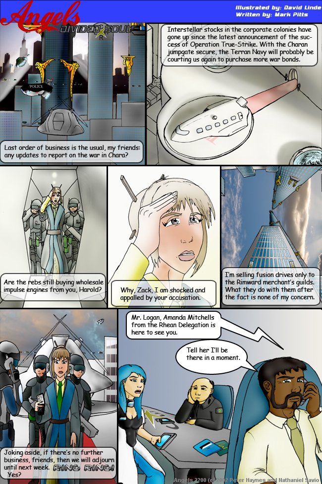 Angels 2200 Comic Page