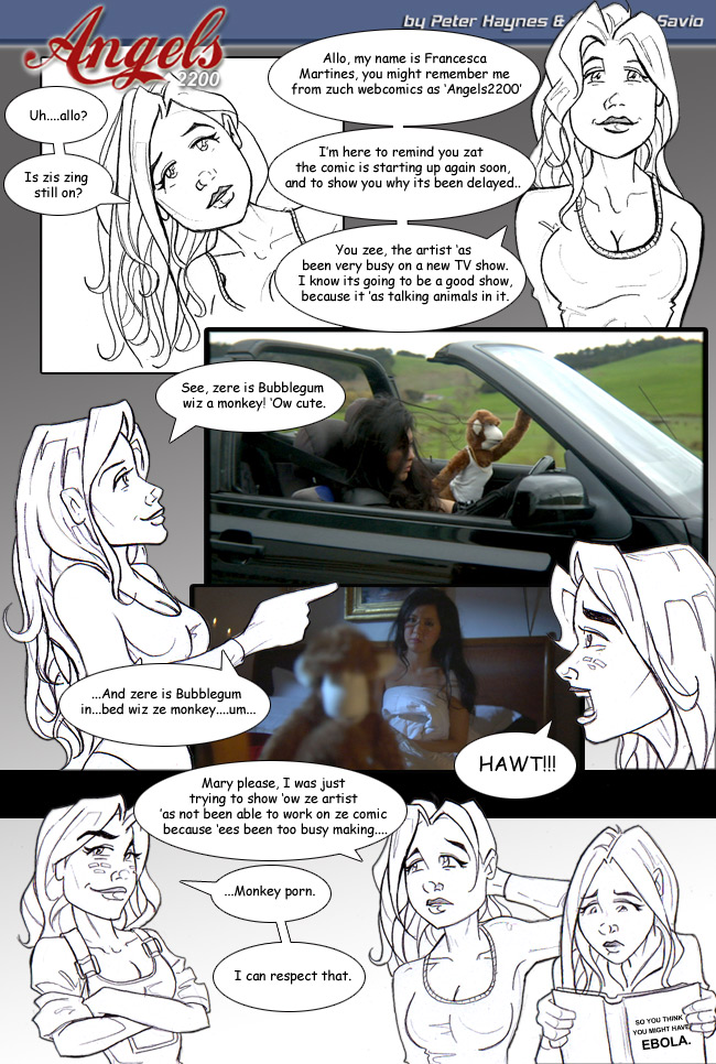 Angels 2200 Comic Page